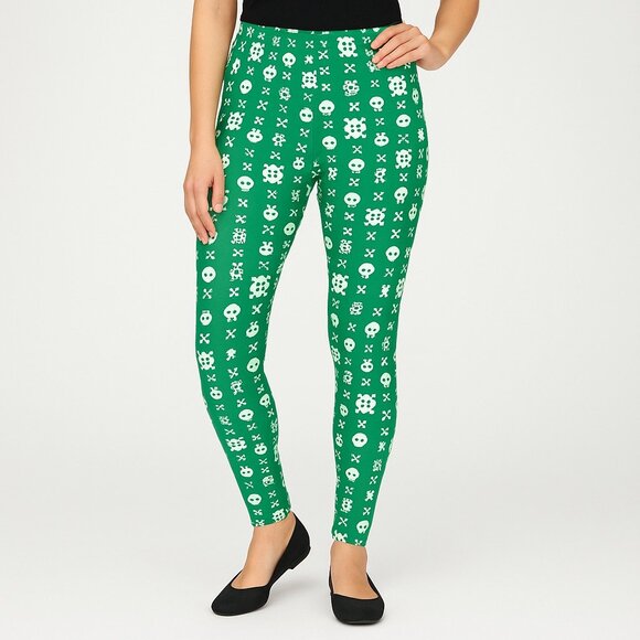 Lularoe Women's Tall & Curvy Skeleton Leggings Fits 12-22 - Picture 1 of 4